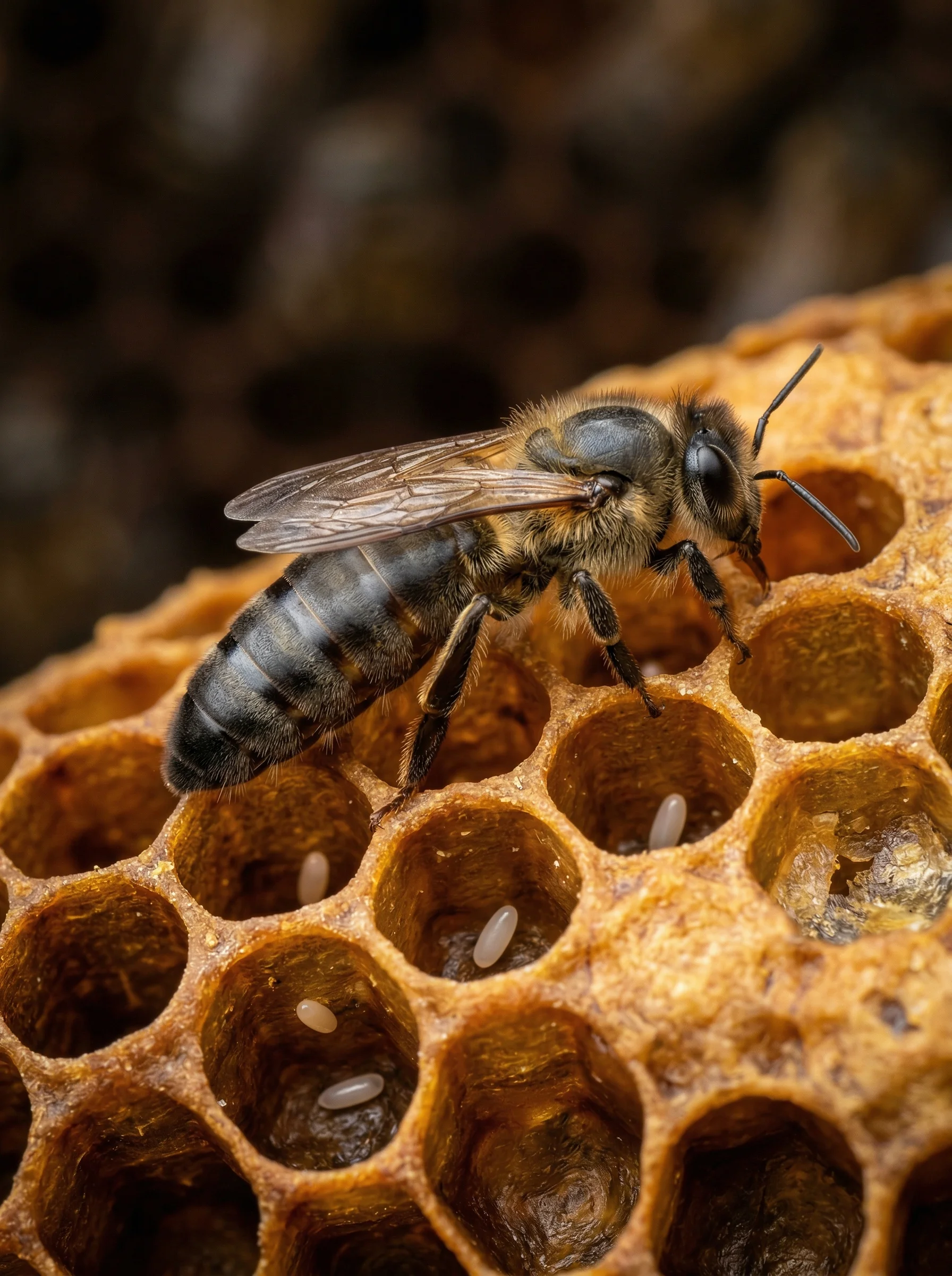 Matka pszczela rasy kraińskiej